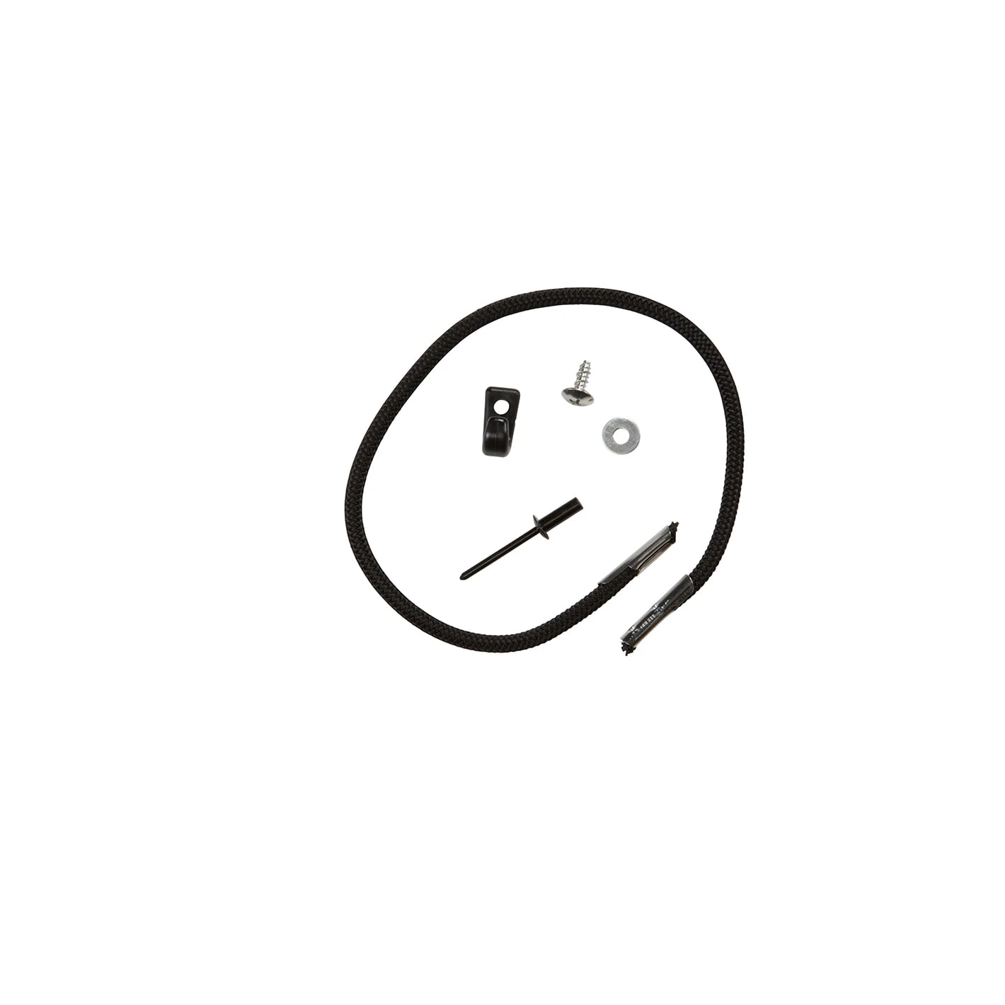 Black 16" (40.6 Cm) Multi-purpose Bungee Cord With Hook 3 Black 16" (40.6 Cm) Multi-purpose Bungee Cord With Hook