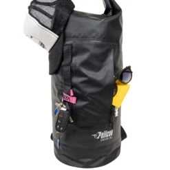 Pelican Sport Exodry 30 L Waterproof Dry Bag -Paddle Board Shop Exodry30LBlackDryBagOpenView PelicanAccessories
