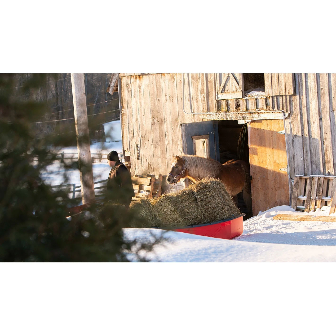 Trek Sport 94 Utility Sled With Runners. Tow Hitch & Travel Cover 4 Trek Sport 94 Utility Sled With Runners. Tow Hitch & Travel Cover - Image 2