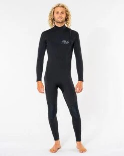Peak Climax Pro 3/2mm Zip Free Steamer -Paddle Board Shop peak climax 32 zip free gb steamer wetsuit black front