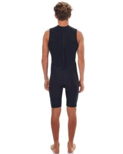 Peak Energy 1.5mm Short John BZ Springsuit -Paddle Board Shop peak energy 1 5mm bz short john springsuit wetsuit black back