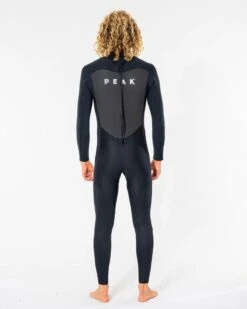 Peak Energy 4/3mm GB Steamer -Paddle Board Shop peak energy 43mm bz black mens steamer wetsuit back