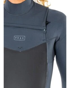 Peak X-Dry 3/2mm CZ Steamer -Paddle Board Shop peak x dry 32 cz gb steamer wetsuit cahrcoal grey feature