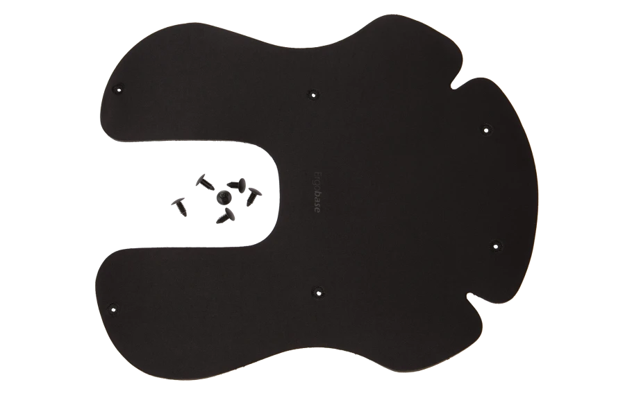 Black Long Ergobase™ - Seat Only 3 Black Long Ergobase™ - Seat Only