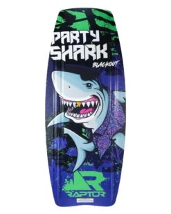 Raptor Party Shark Blackout Kneeboard -Paddle Board Shop raptor party shark blackout kneeboard base