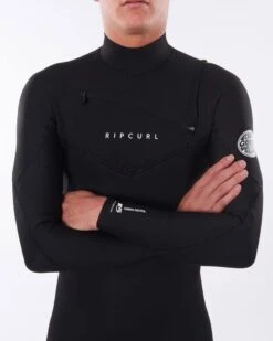Ripcurl Dawn Patrol 4/3mm CZ Steamer -Paddle Board Shop ripcurl dawn patrol 43mm cz black mens steamer wetsuit feature front