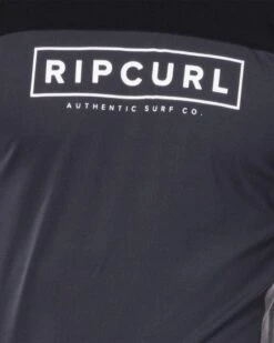 Ripcurl Drive Relaxed SS Rash Vest -Paddle Board Shop ripcurl drive relaxed ss rash vest black feature