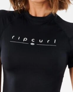 Ripcurl Golden Rays SS UV Tee -Paddle Board Shop ripcurl golden rays ss rash top black feature