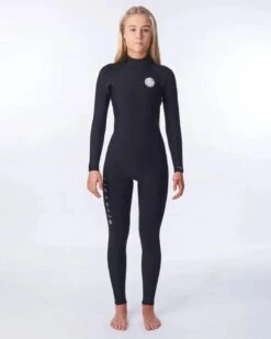 Ripcurl Omega 4/3mm BZ Steamer -Paddle Board Shop ripcurl omega 43mm bz gb steamer wetsuit black front
