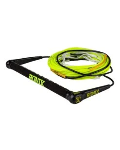 Ronix Combo 5.0 Rope & Handle -Paddle Board Shop ronix combo 5 0 rope and handle yellow angle