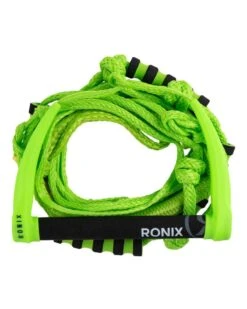 Ronix Silicone Surf Rope And Handle -Paddle Board Shop ronix silicone bungee surf rope and handle green black top