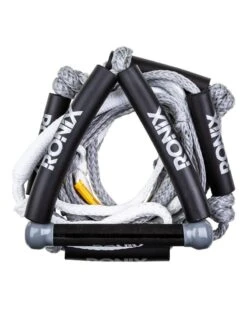 Ronix Bungee Surf Rope And Handle -Paddle Board Shop ronix wakesurf rope and handle package grey flat
