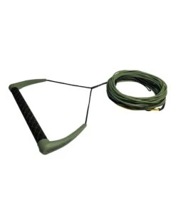 Straightline Raw Rope And Handle Package -Paddle Board Shop straightline raw eucalyptus wakeboard rope and handle package angle